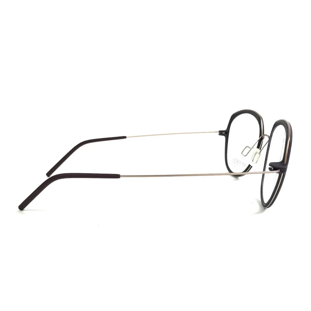 Monoqool Eyeglasses Frames WP WHISPER 5385s Plum Violet Rosa Brushed 47-19-140